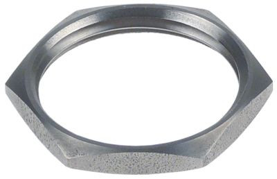 Гайка резьба M12x0,75 MsCr В 16мм ширина зева ключа 14 кол-во в уп-вке 1штук