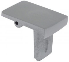 Пластина алюминий  В 60мм Д 80мм