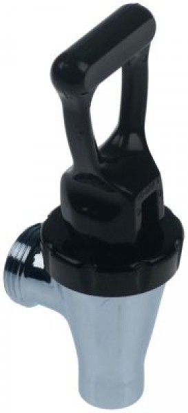 Кран спускной резьба M26x1,75 чёрн./хром горячая вода подходит для MARCO