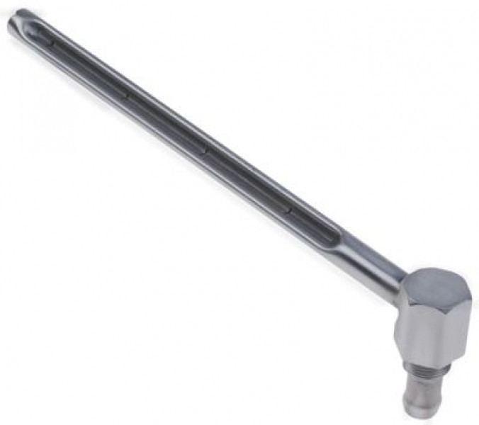 Ополаскиватель-коромысло резьба 3/8" Д 235мм ø монтажный 12мм монтаж. поз-ция снизу дюзы 4