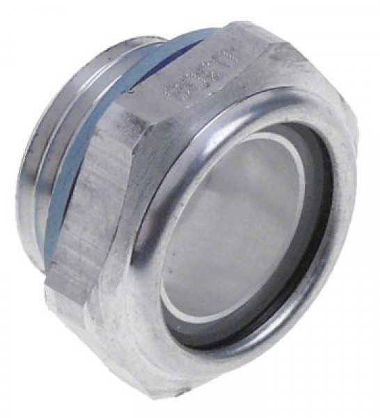 Стекло смотровое резьба 1/2" пластмасса