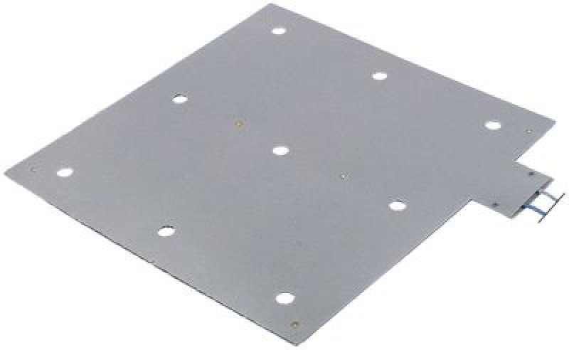 Нагреватель плоский 1500Вт Д 390мм длина провода 1100мм В 3мм Ш 370мм