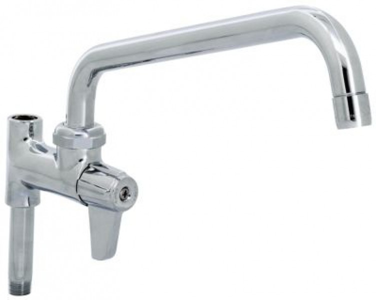 Вентиль поворотный присоединение 3/8" NPT T&S длина слива 356мм