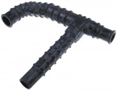 Шланг гнутый чёрн. Д1 ø 50мм Д2 ø 35мм Д 455мм Кол-во в уп-вке 1 внеш. Ø 58