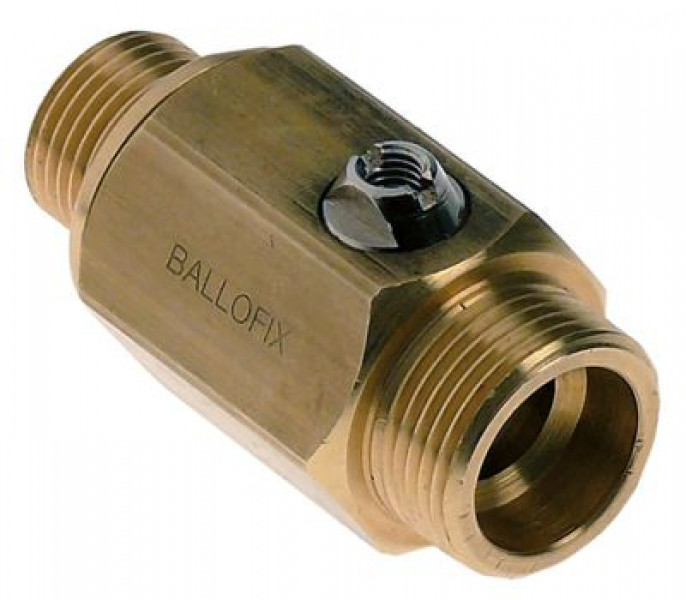 Кран спускной резьба 3/4″ внешн. резьба - 3/4″ внутр. резьба