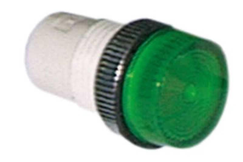 Патрон для сигнальной лампочки мм ø13мм зелён. кол-во в уп-вке 1штук