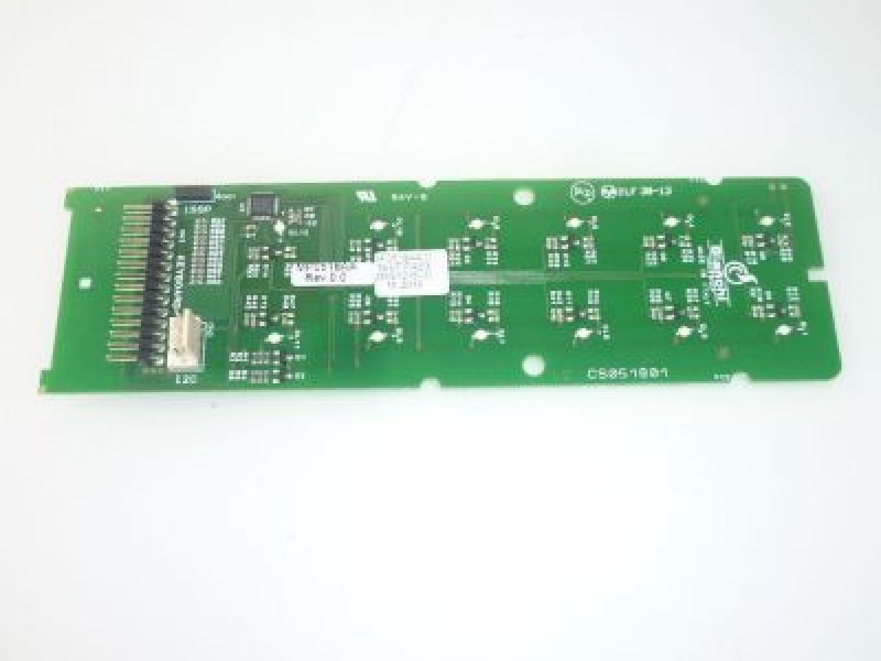 SCHEDA PULSANTIERA CAPACITIVA BV901 dimensioni 160x45 mm