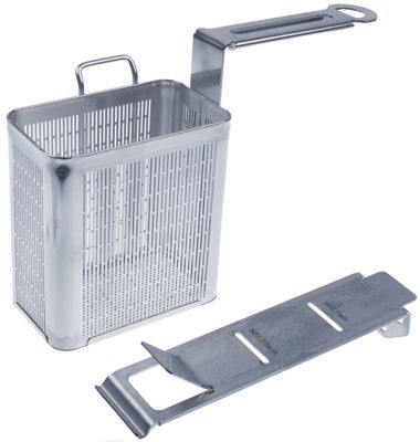 Колба сетчатая для макарон Ш1 105мм Д1  155мм В1 155мм подходит для GASTROFRIT размер 1/6 справа