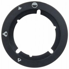 Маркировка регулировочной ручки газовый кран с запальным факелом ø 94мм