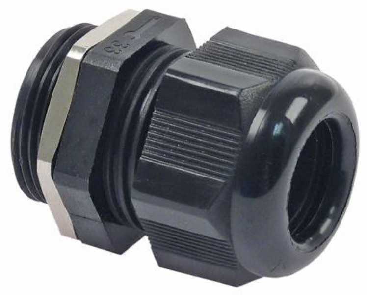 Ввод кабельный резьба PG21 пластмасса ø монтажный 285мм ширина зева ключа 33