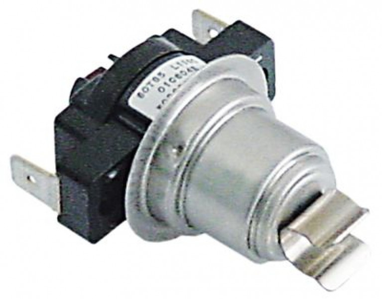 Термостат защитный прикладной  темп. выкл. 110°C 1NC 16А присоединение F6,3 1-полярн.