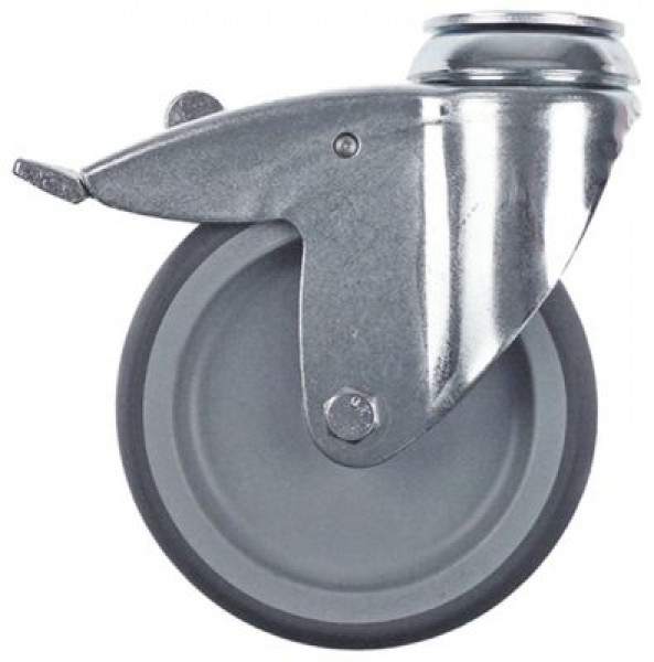 Ролик направляющий отверстие под винт В 160мм с абсолютным фиксатором отверстие ø 11мм