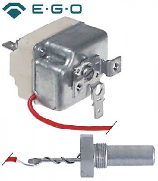 Термостат темп. макс. 50°C 1-полярн. 1CO 16А ø датчик 11мм Д датчик 45мм