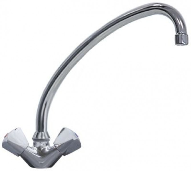 Кран-смеситель моноблочный GEV GASTROTOP CLASSIC арматура одно отверстие верхняя часть крана