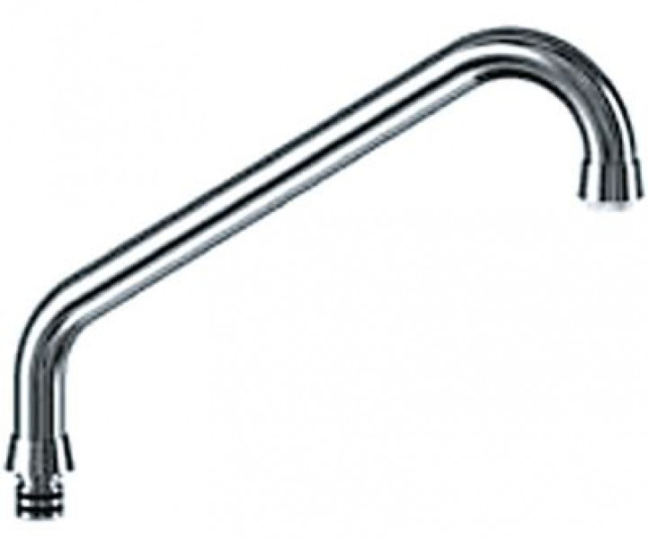 Кран HU для воды вставной ø23 мм труба ø 25мм с прерывателем обратного потока выгрузка 400мм