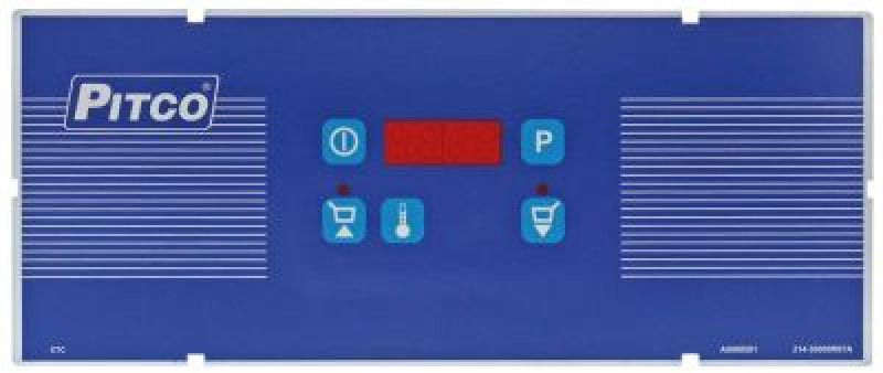 Плата печатная 24В В 55мм Д 380мм Ш 160мм 167А монтаж. поз-ция спереди PITCO