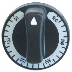 Рукоятка регулировочная термостат темп. макс. 300°C ø 60мм ø ось 6x4,6мм срез сверху