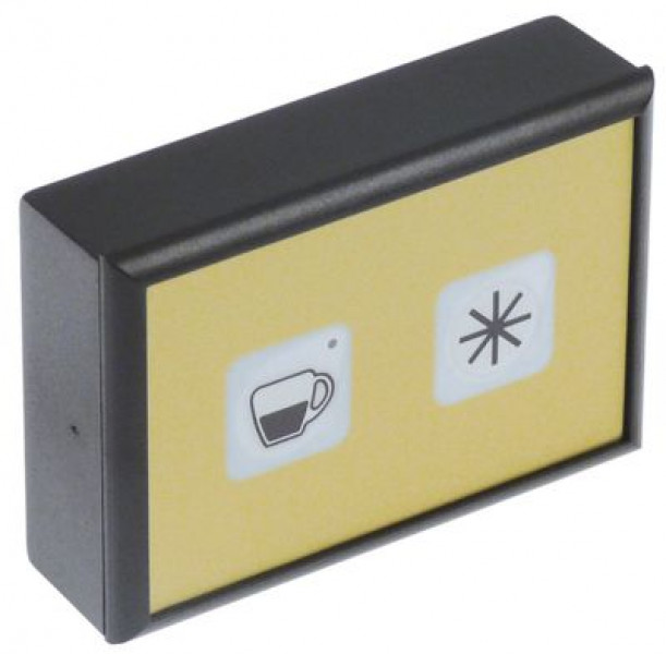 Блок клавиатуры Д 88мм Ш 60мм кнопки 2 кофемашина для прибора Classica/Diadema 2-3-4 gr.