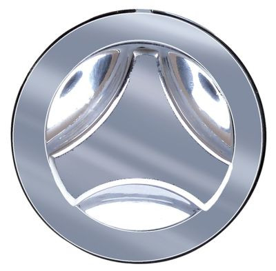 Рукоятка регулировочная ø 62мм Zamak серебристый унирсальн. без адаптера/обозначения