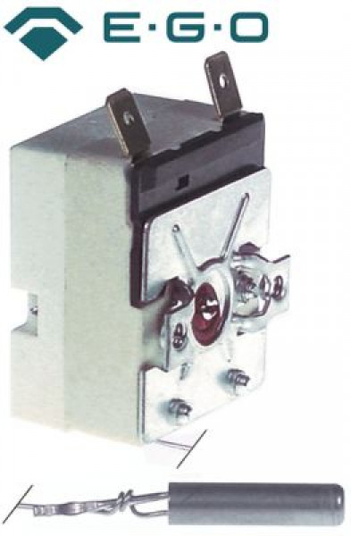 Термостат темп. макс. 80°C 1-полярн. 1NC 16А ø датчик 75мм Д датчик 305мм