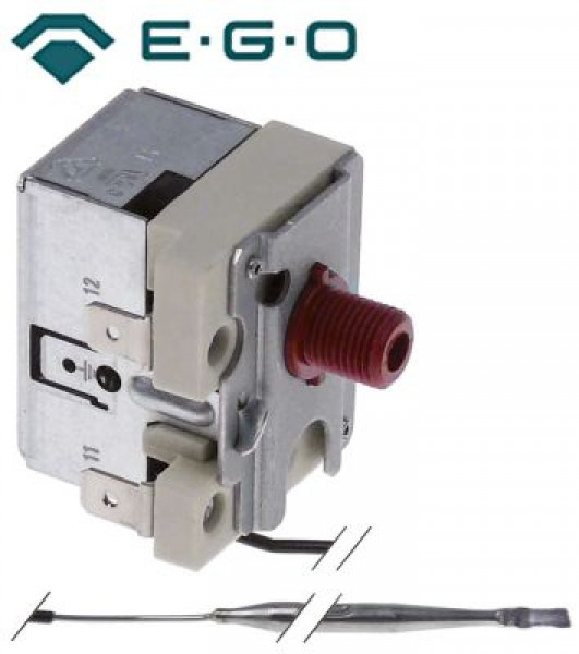 Термостат защитный темп. выкл. 169°C 1-полярн. 16А ø датчик 4мм Д датчик 130мм