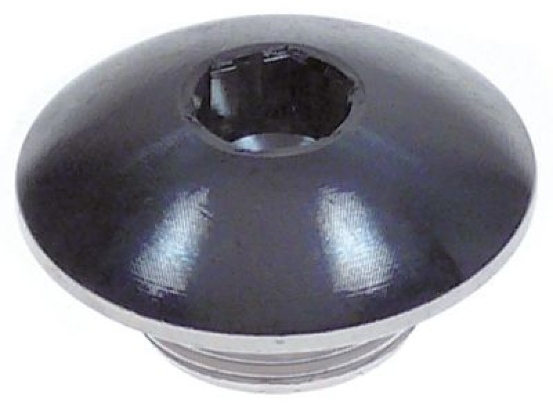 Крышка торцевая резьба M18x1 хромированная латунь Д 15мм ширина зева ключа 8