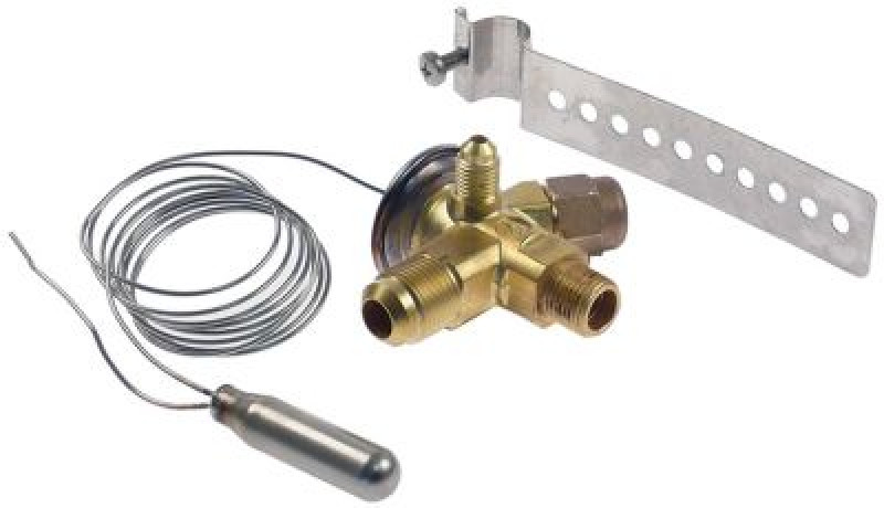 Вентиль расширительный угловой 90° вход 3/8" SAE управл. термостатом тип 2220/4E 1/4" CASTEL