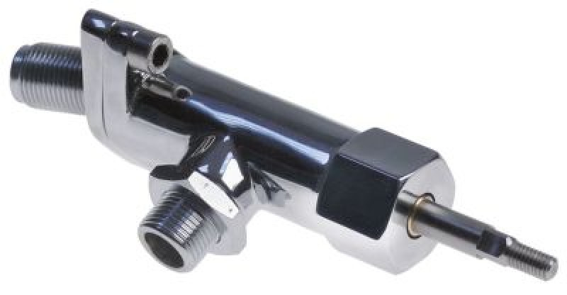 Кран для пара хромированная латунь  вход 3/8" монтаж. поз-ция внешн. выход 3/8"