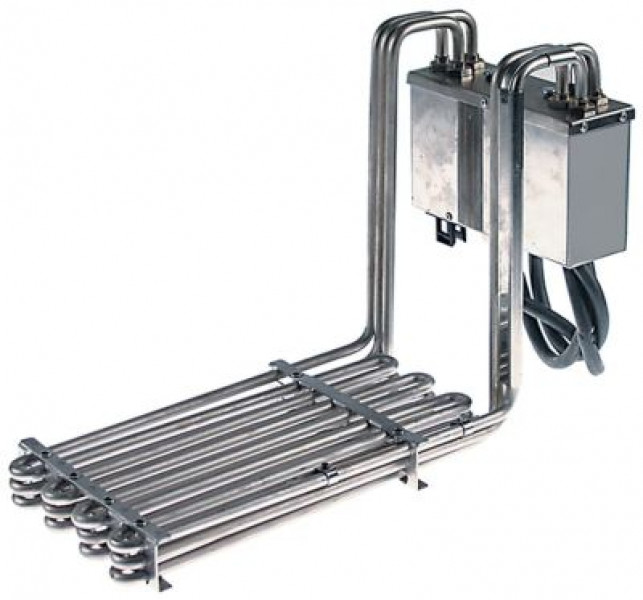 Элемент нагревательный 7000Вт 400В Д 395мм Д1 80мм Д2 315мм В1 30мм В2 238мм В3 44мм