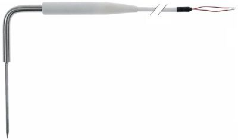 Датчик температурный погружной для измерения температуры в толще продукта NTC 10kOhm кабель силикон датчик -40 до +120°C