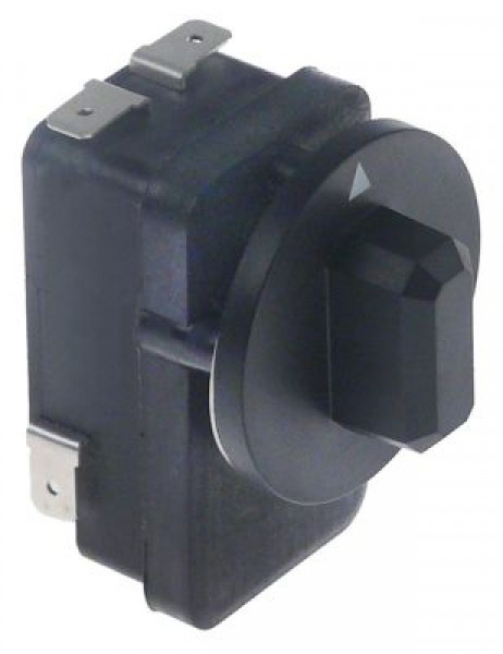 Таймер G 2-полярн. время работы 5 мин 2NO длина оси 14мм шаг крепления 28мм ø оси 3,5x3,5мм