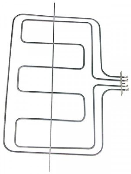 Элемент нагревательный  3700Вт 230В Д 442мм Д1  73мм Д2 369мм Ш1 258мм Ш2 60мм