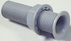 Труба спускная Д 74мм ø 20мм с гайкой