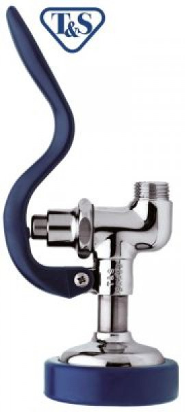 Душ ручной присоединение 3/4″-14 UN голуб. без ручки T&S при 3 барах 1589л/мин