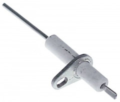 Электрод зажигания Д1 31мм с фланцем присоединение F 2,8x0,8 мм Д1 ø 7мм