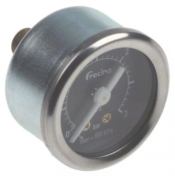 Манометр присоединение сзади резьба 1/8" ø 41мм FRACINO диапазон давления 0-3бар