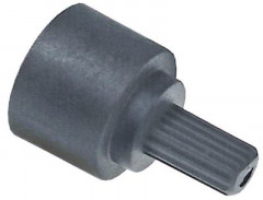 Адаптер для регулировочной рукоятки ø ось 10x8мм длина оси 18мм задержка сверху