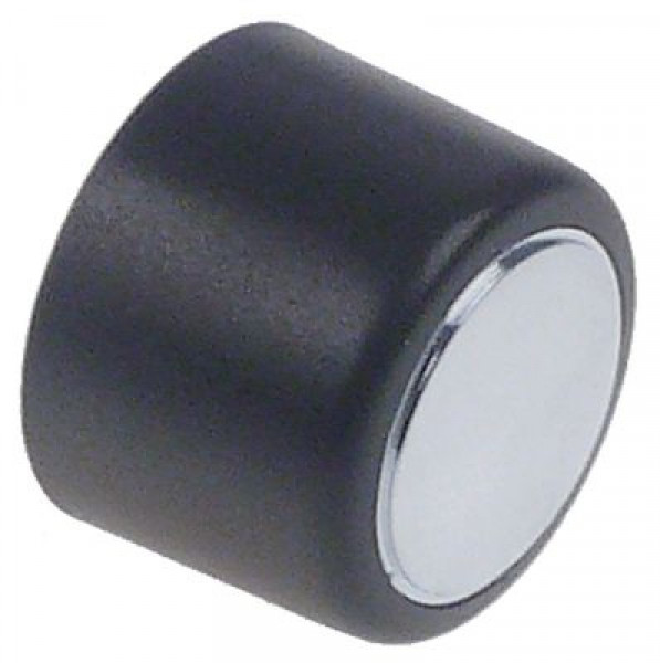 Выключатель нажимной кнопочный тёмно-син./хром подходит для FAEMA