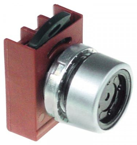 Выключатель нажимной кнопочный без таблички монтажные размеры ø22 мм