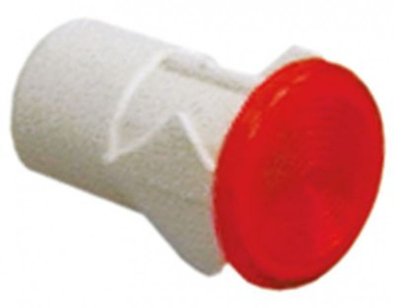 Патрон для сигнальной лампочки мм ø12мм красн. кругл. кол-во в уп-вке 1штук