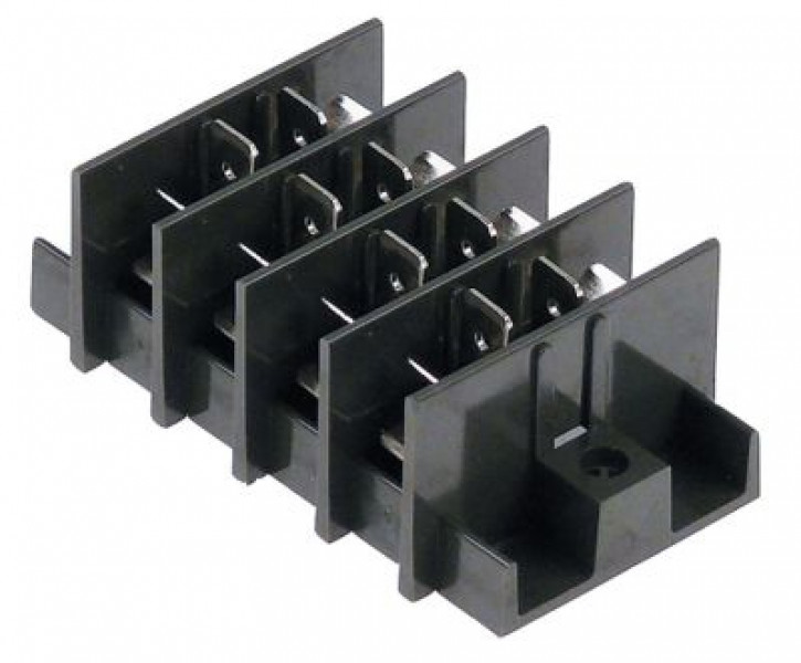 Клемма присоединение F6,3/F6,3 4-полярн. терм.стой-сть 90°C макс. 450В макс. 25А