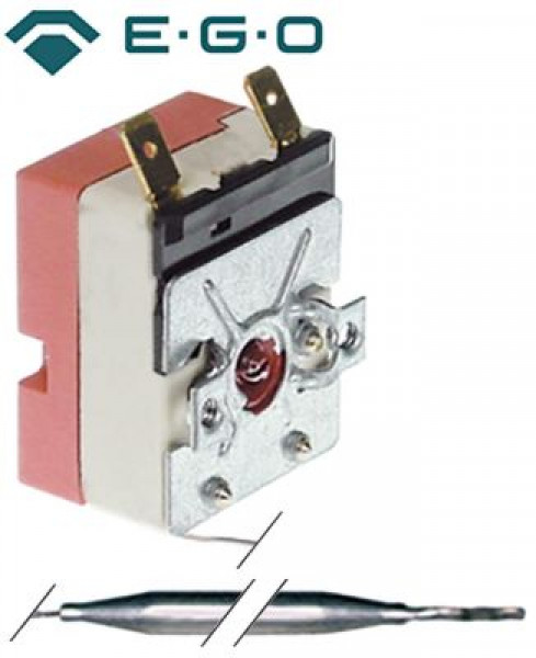 Термостат темп. макс. 80°C 1-полярн. 1NC 16А ø датчик 6мм Д датчик 95мм