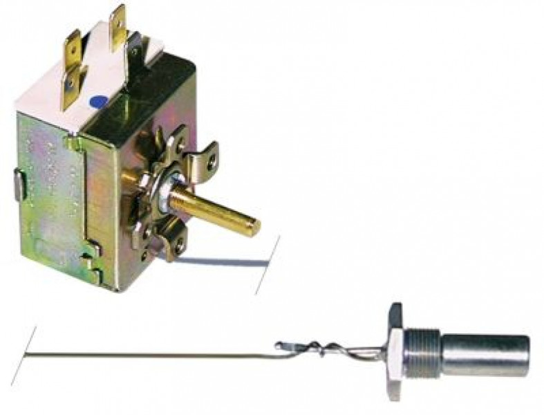 Термостат темп. макс. 90°C 1-полярн. 1CO 15А ø датчик 11мм Д датчик 36мм