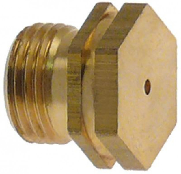 Жиклёр газовый резьба M11x1 ширина зева ключа 13 ø отверстия 115мм