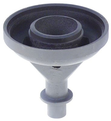 Головка горелки ø 137мм В 27мм ø отверстия 16мм ø опорный 26,8мм общая высота 134мм