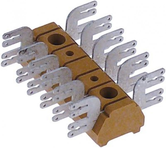 Клемма 6-полярн. макс. 380В макс. 16А