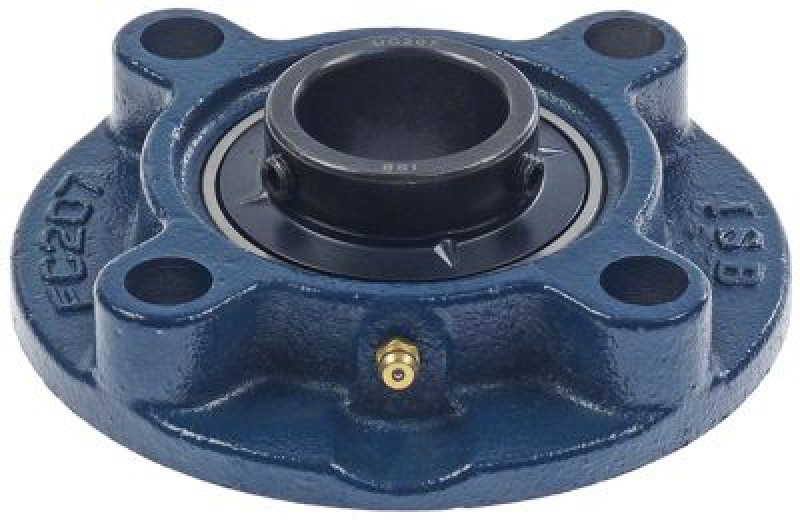 Подшипник фланцевый тип UCFC207 ø вала 35мм внеш. ø 135мм ø отверстия 14мм