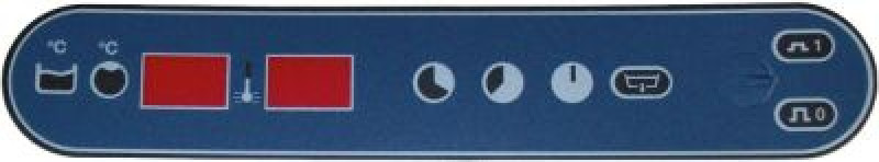 Клавиатура плёночная Д 253мм Ш 45мм посудомоечная машина подходит для Aristarco