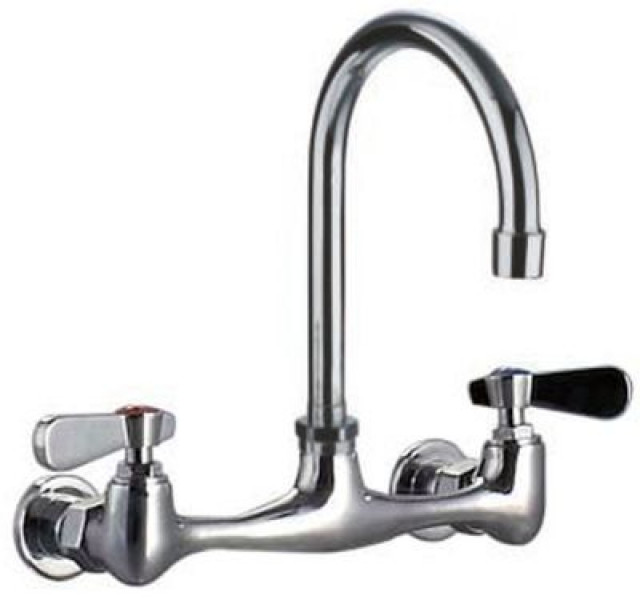 Кран-смеситель настенный GEV серия AMERICAN LINE арматура стенка верхняя часть крана