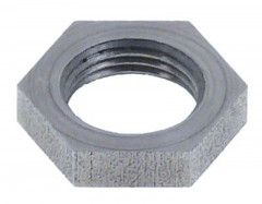 Гайка шестигранная резьба M12x1 нержавеющая сталь В 4мм ширина зева ключа 17 кол-во в уп-вке 1штук